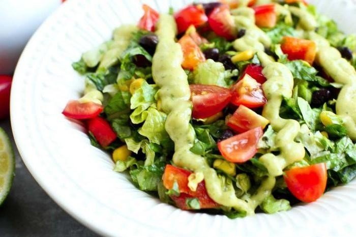 Пп салат с овощами